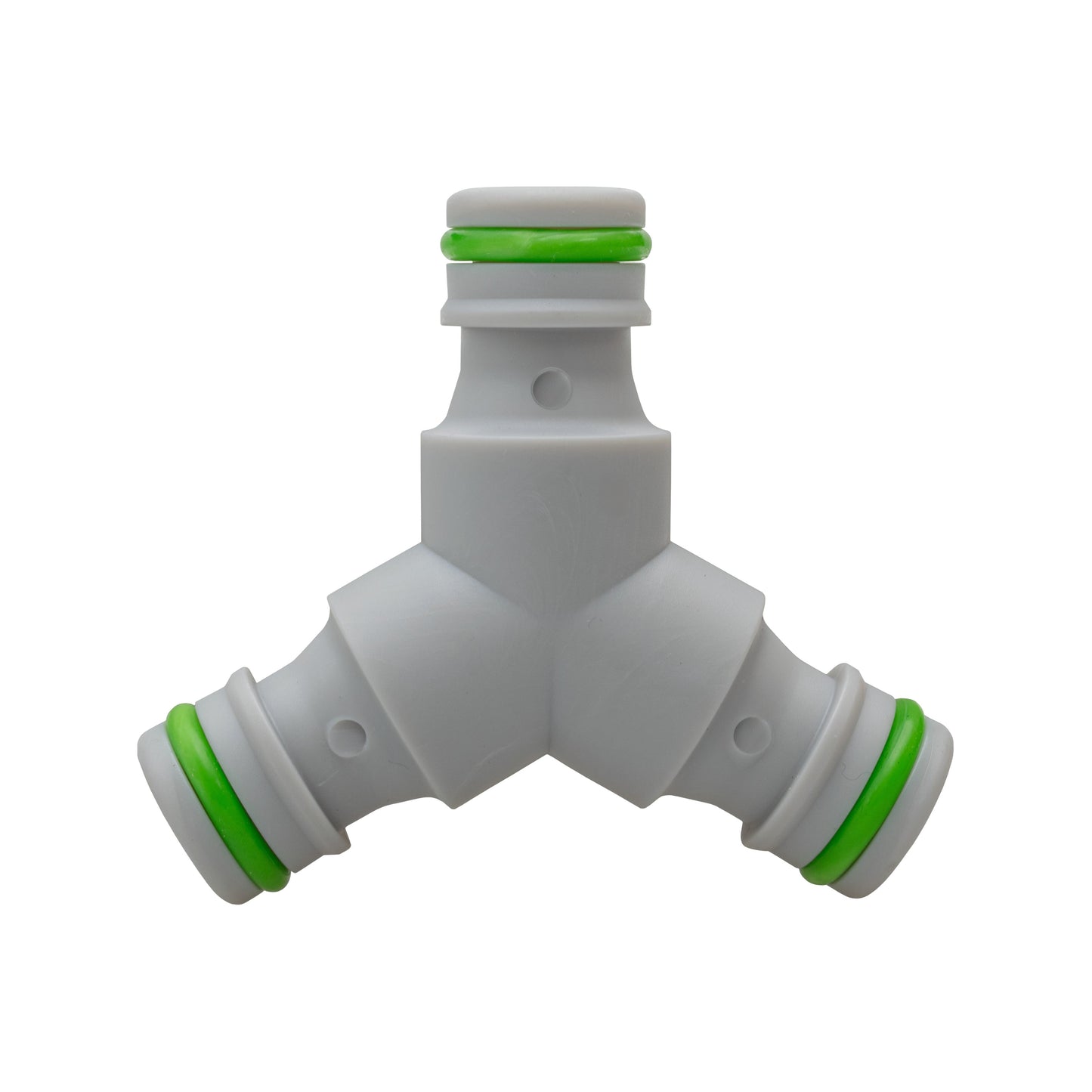 AP Supplies Three Way Connector Male Snap-On Grey/Lime