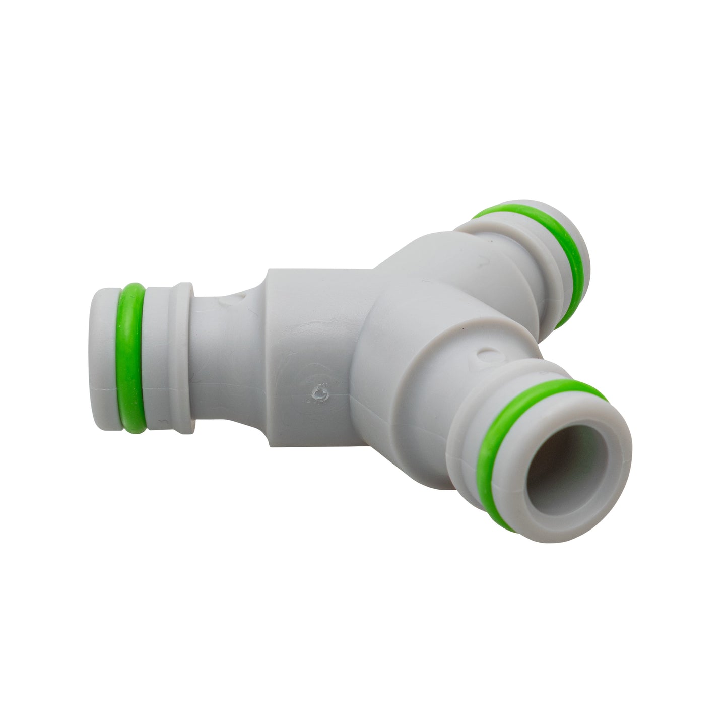 AP Supplies Three Way Connector Male Snap-On Grey/Lime