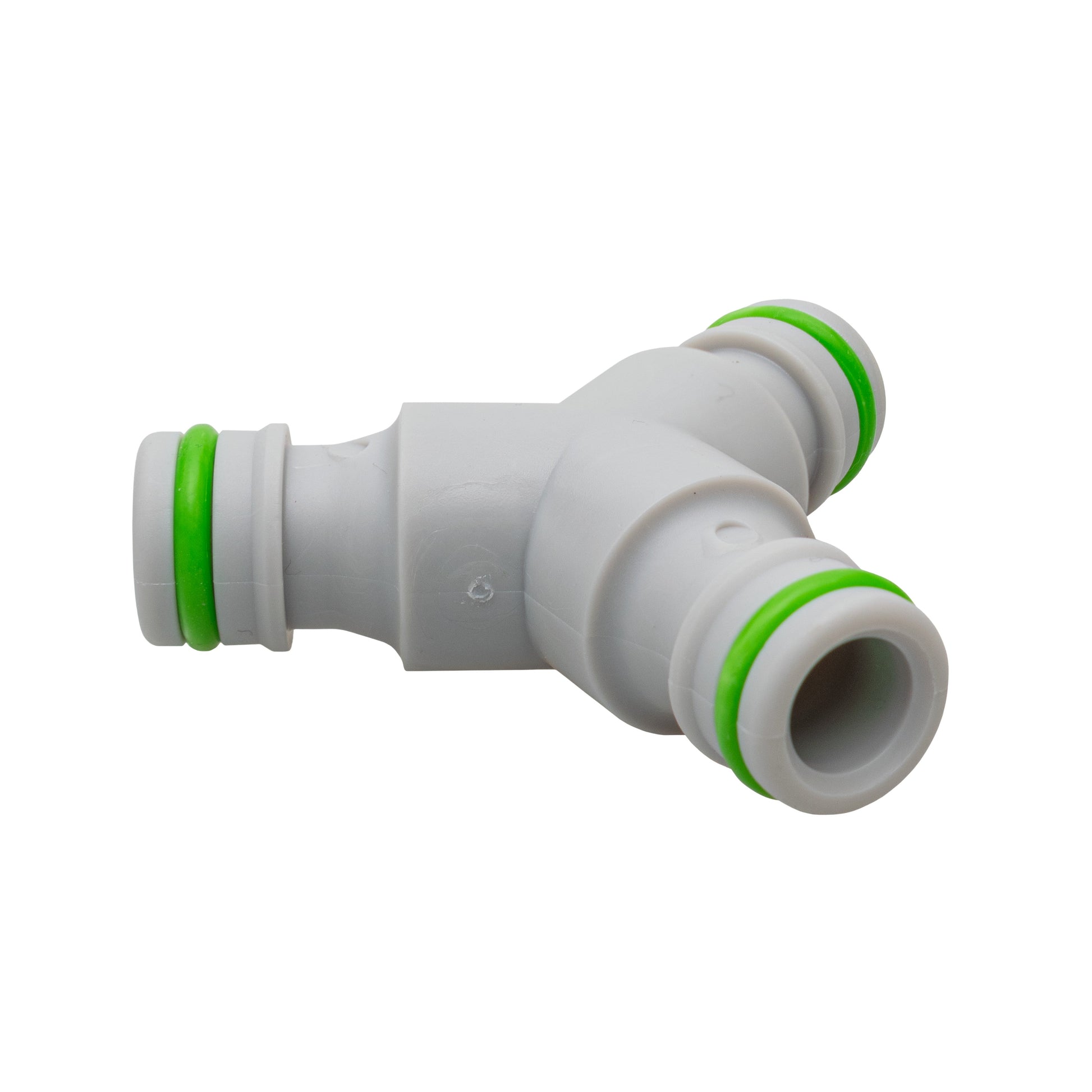AP Supplies Three Way Connector Male Snap-On Grey/Lime