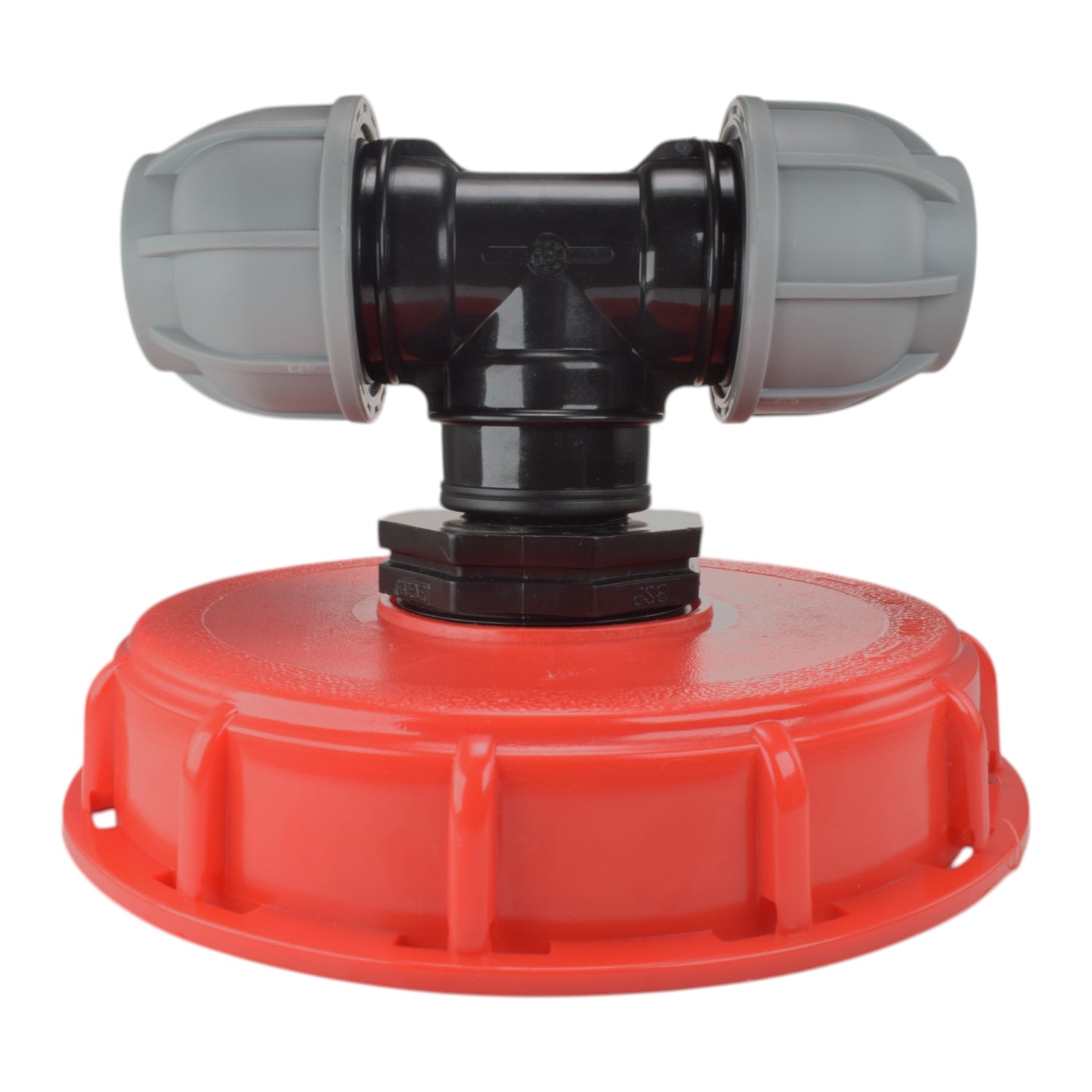AP Supplies IBC 6-inch Cap Kit with 32mm MDPE Tee