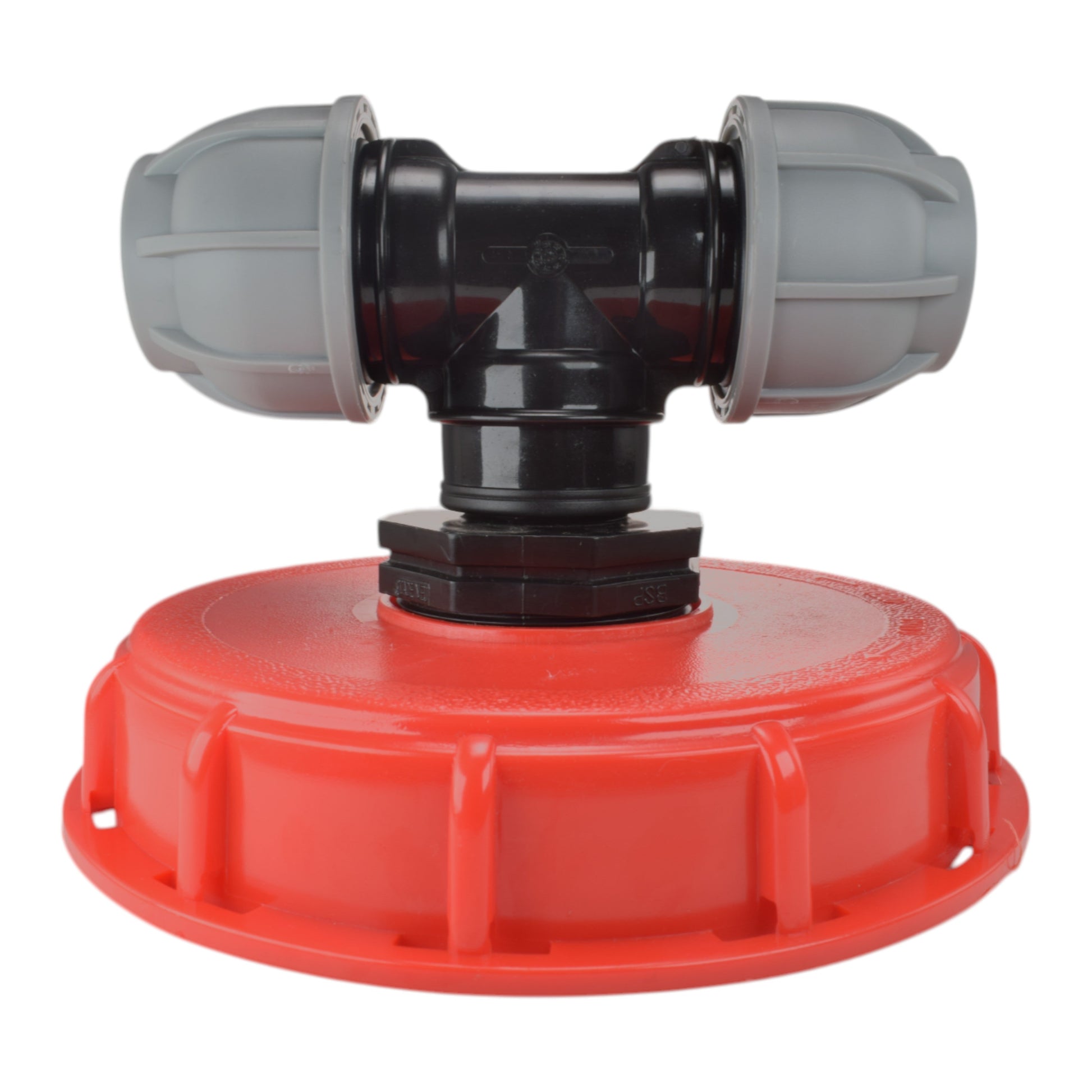 AP Supplies IBC 6-inch Cap Kit with 25mm MDPE Tee