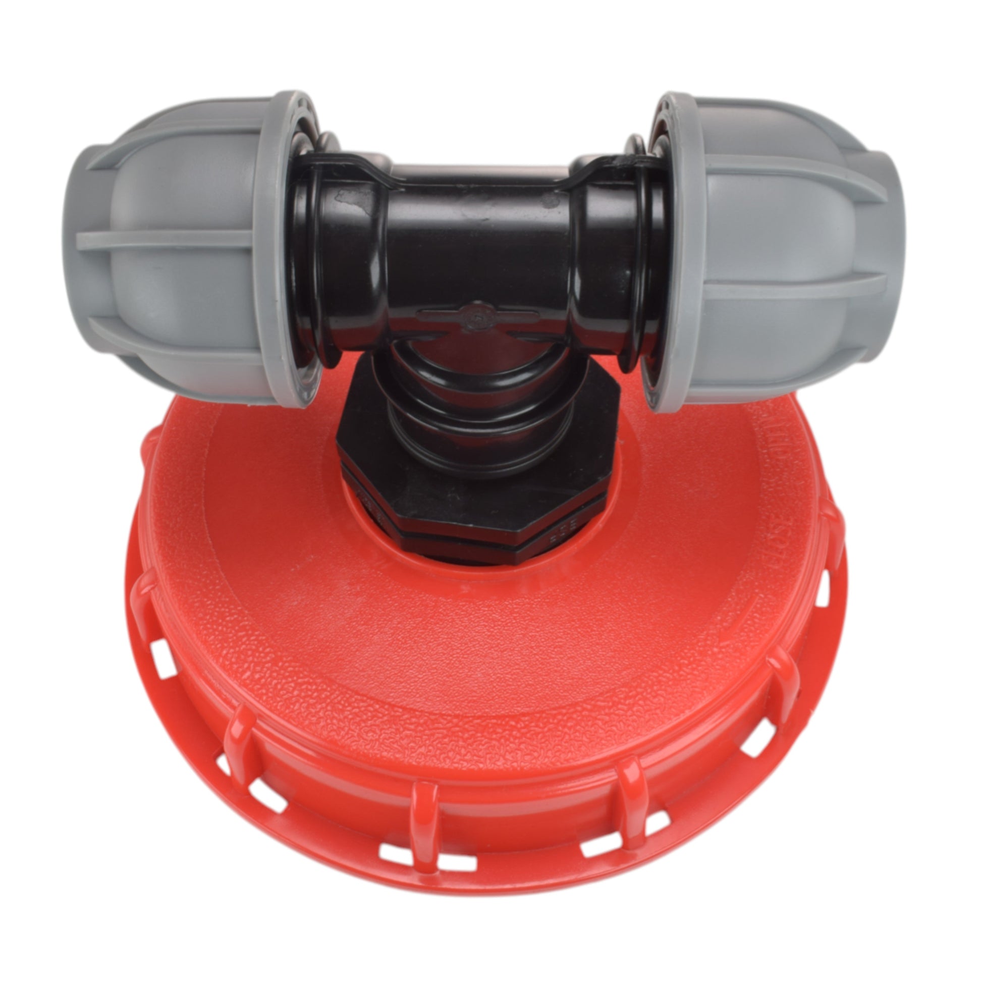 AP Supplies IBC 6-inch Cap Kit with 32mm MDPE Tee