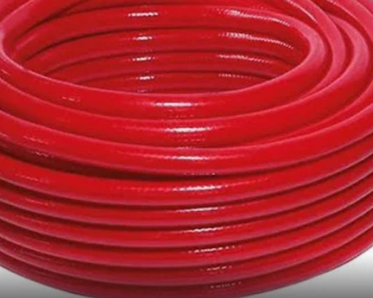 Red Hot Water Hose Pipe 1/2in Kink Resistant Watering Hose Water Flow Control