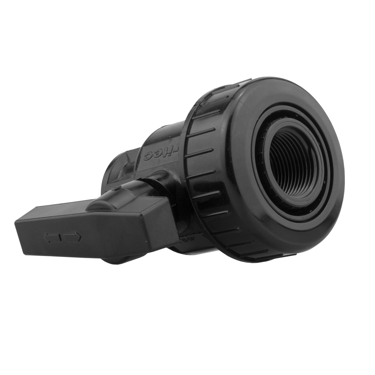AP Supplies ¾” BSP Water Butt Fitting with Full Flow PP Valve and 20mm MDPE Fitting