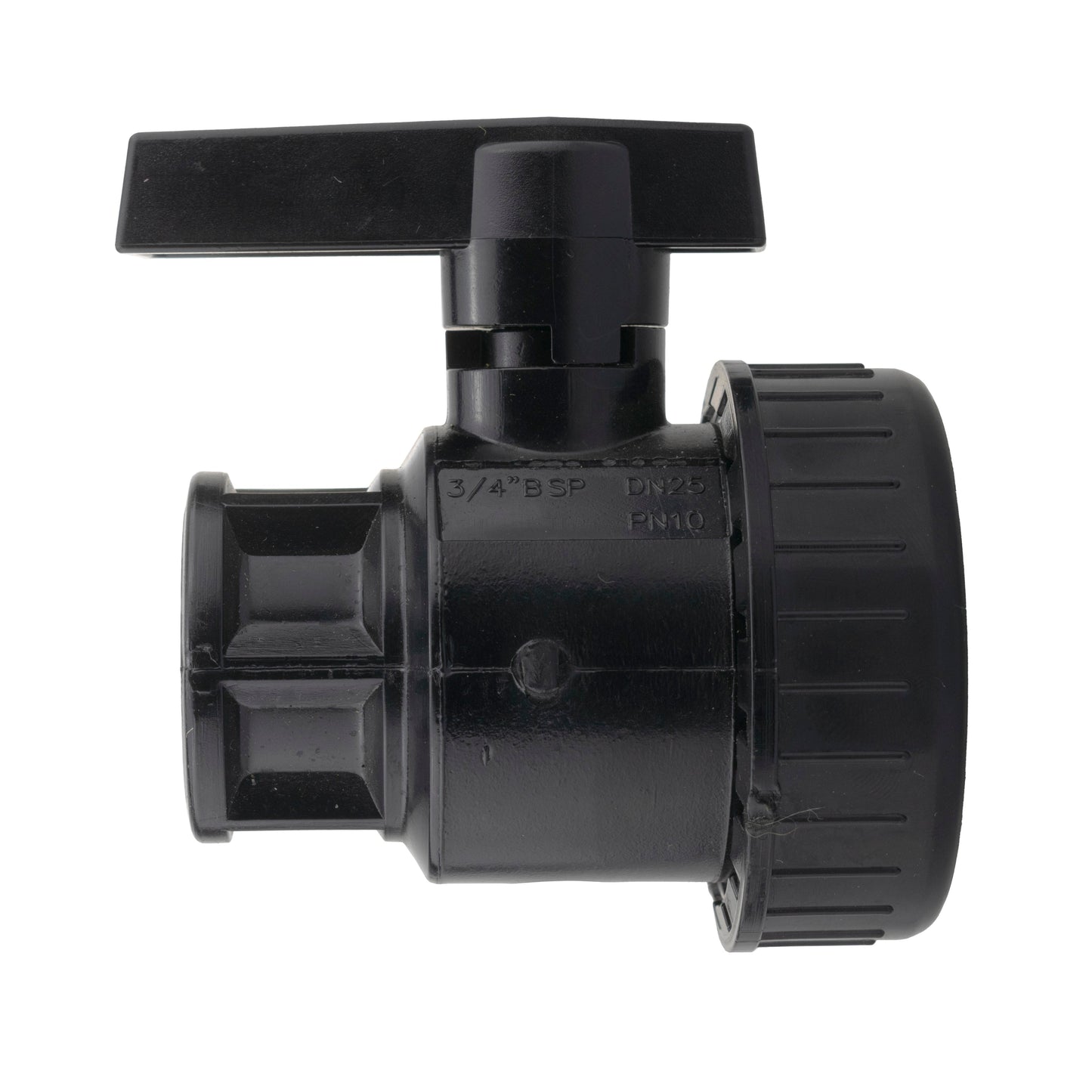 AP Supplies ¾” BSP Water Butt Fitting with Full Flow PP Valve and 25mm MDPE Fitting
