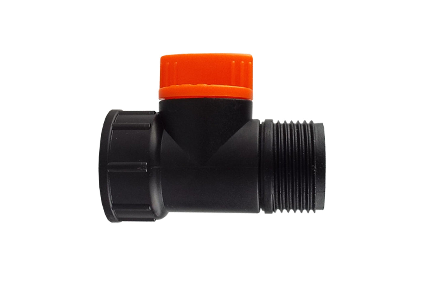 Water Butt Kit 3/4in With Valve and Male Snap On Hose Connector Set Tap Adapter