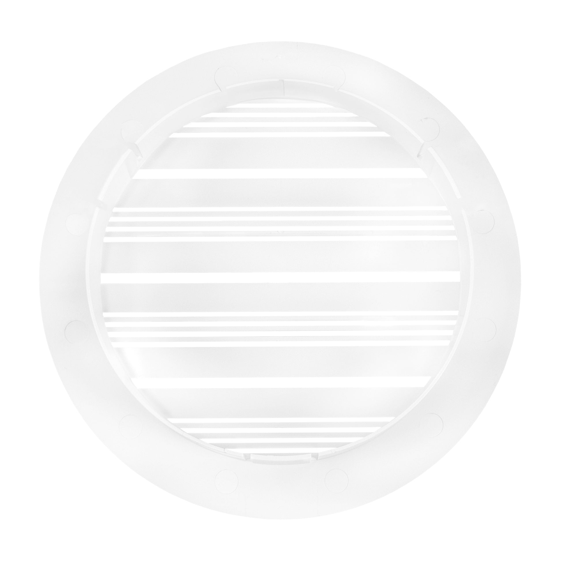 AP Supplies Through Wall Ventilation Kit Round Bella Vent with White External Vent