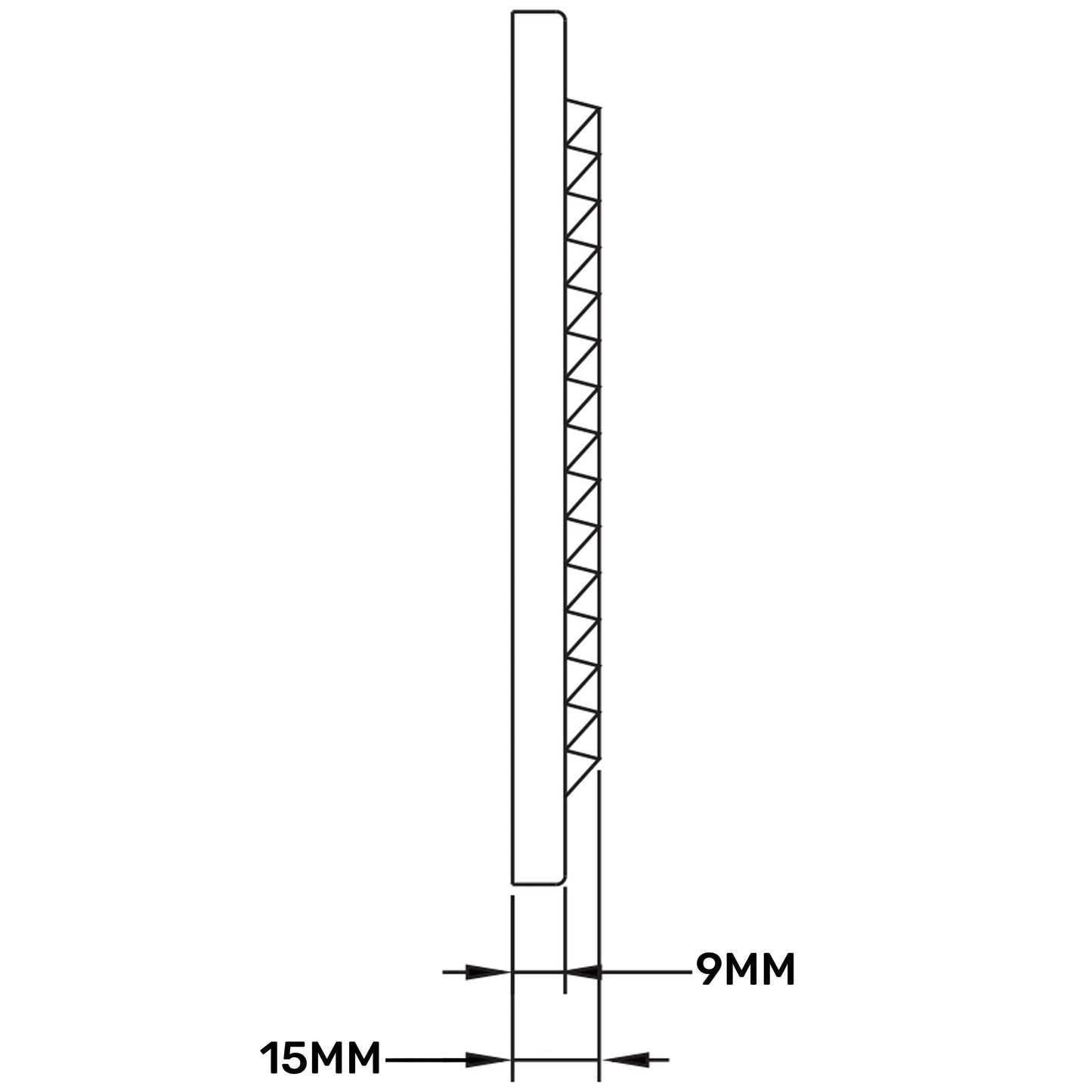 Louvre Vent D/150RW Classic 150mm DIY Tool Accessory Home and Garden Use