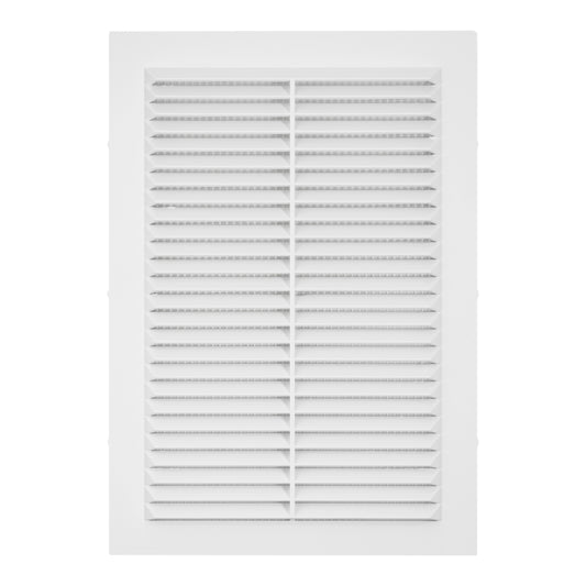 Louvre Vent D/170x240W 240mm X 170mm with Fly Screen for Home and Garden Use