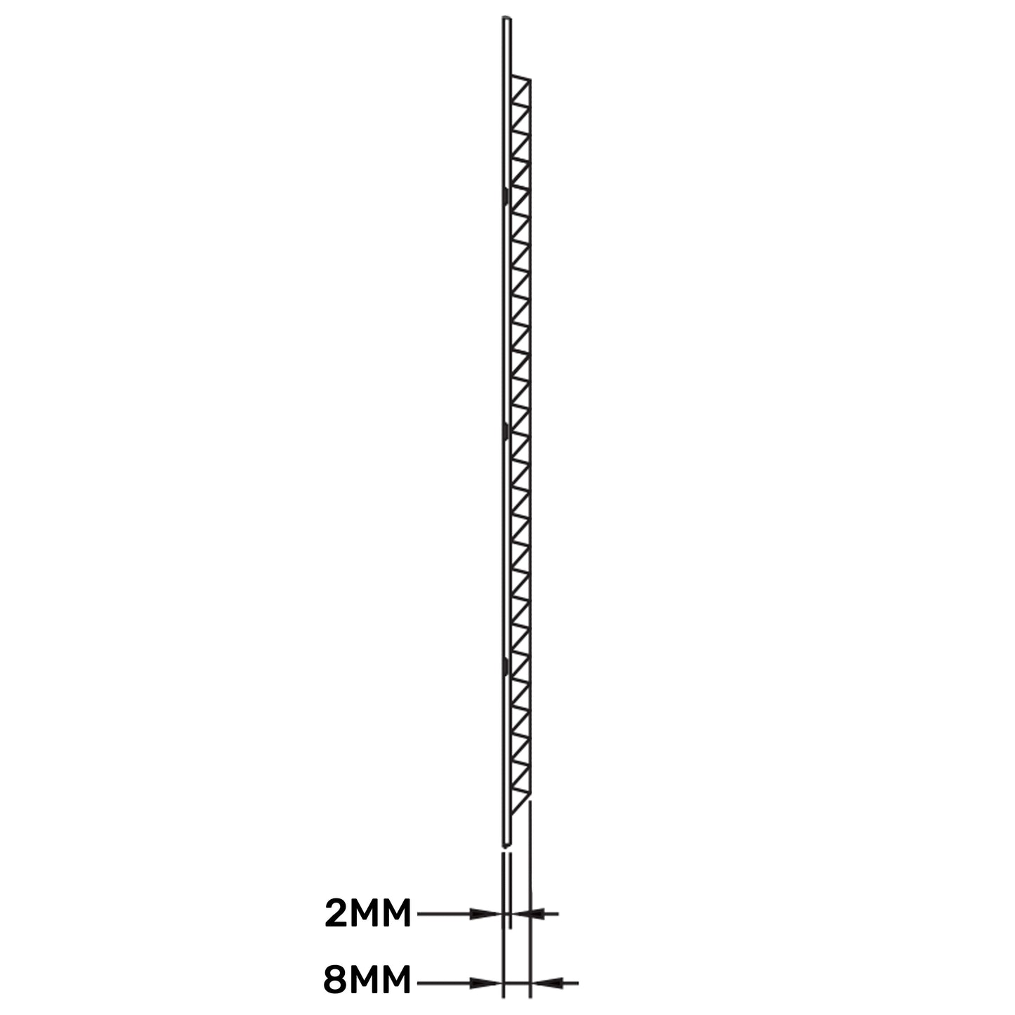 Louvre Vent D/170x240W 240mm X 170mm with Fly Screen for Home and Garden Use