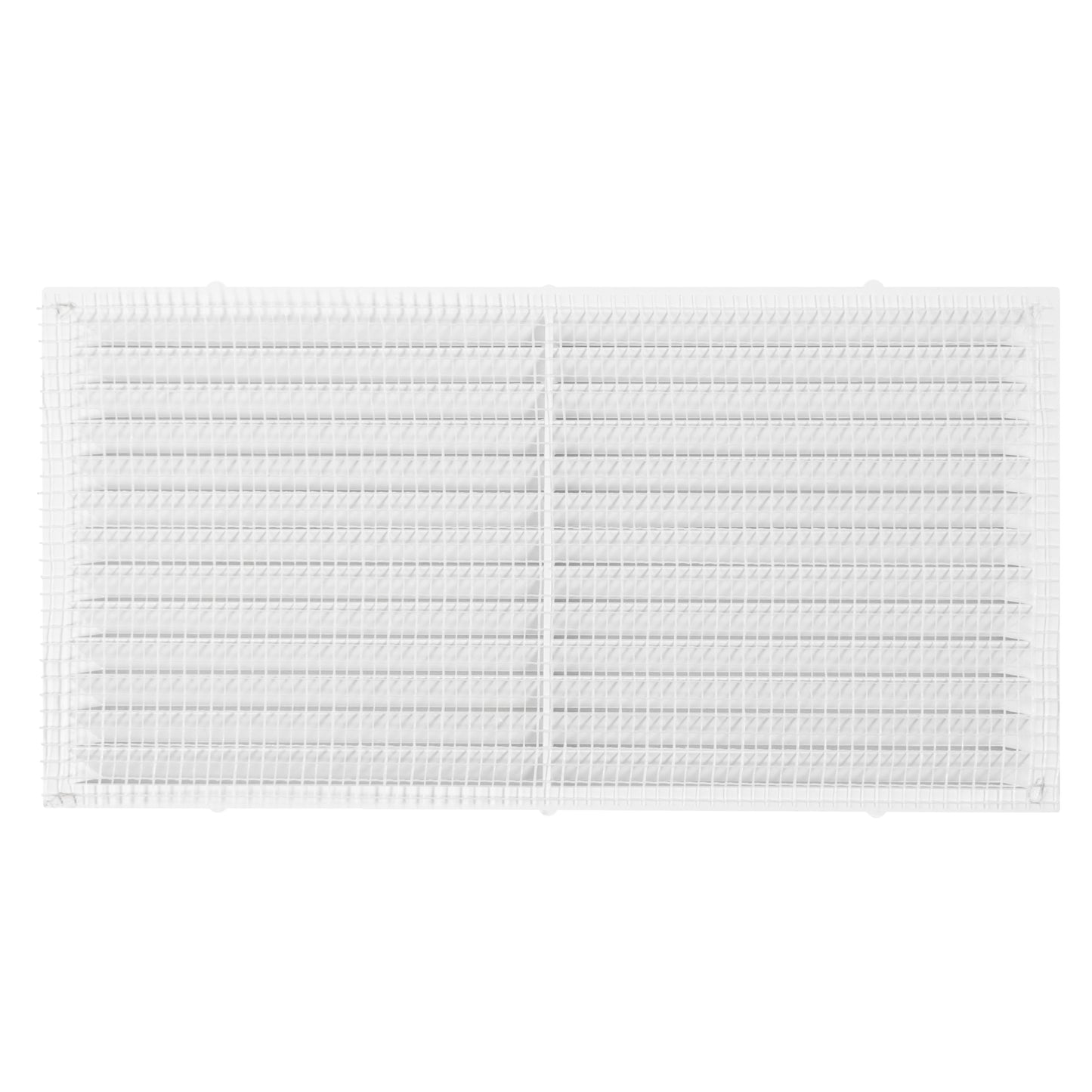 Louvre Vent D/220X120W Classic 220mm X 120mm with Fly Screen Home and Garden Use