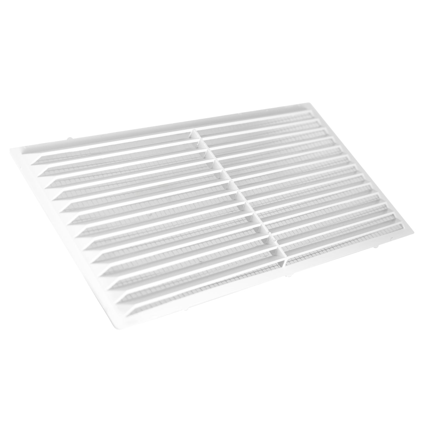 Louvre Vent D/220X120W Classic 220mm X 120mm with Fly Screen Home and Garden Use