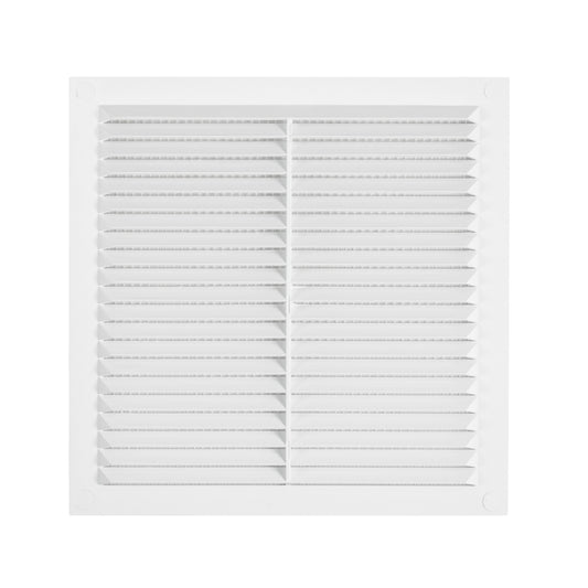 Louvre Vent D/195W 195mm X 195mm with Fly Screen for Home and Garden Use