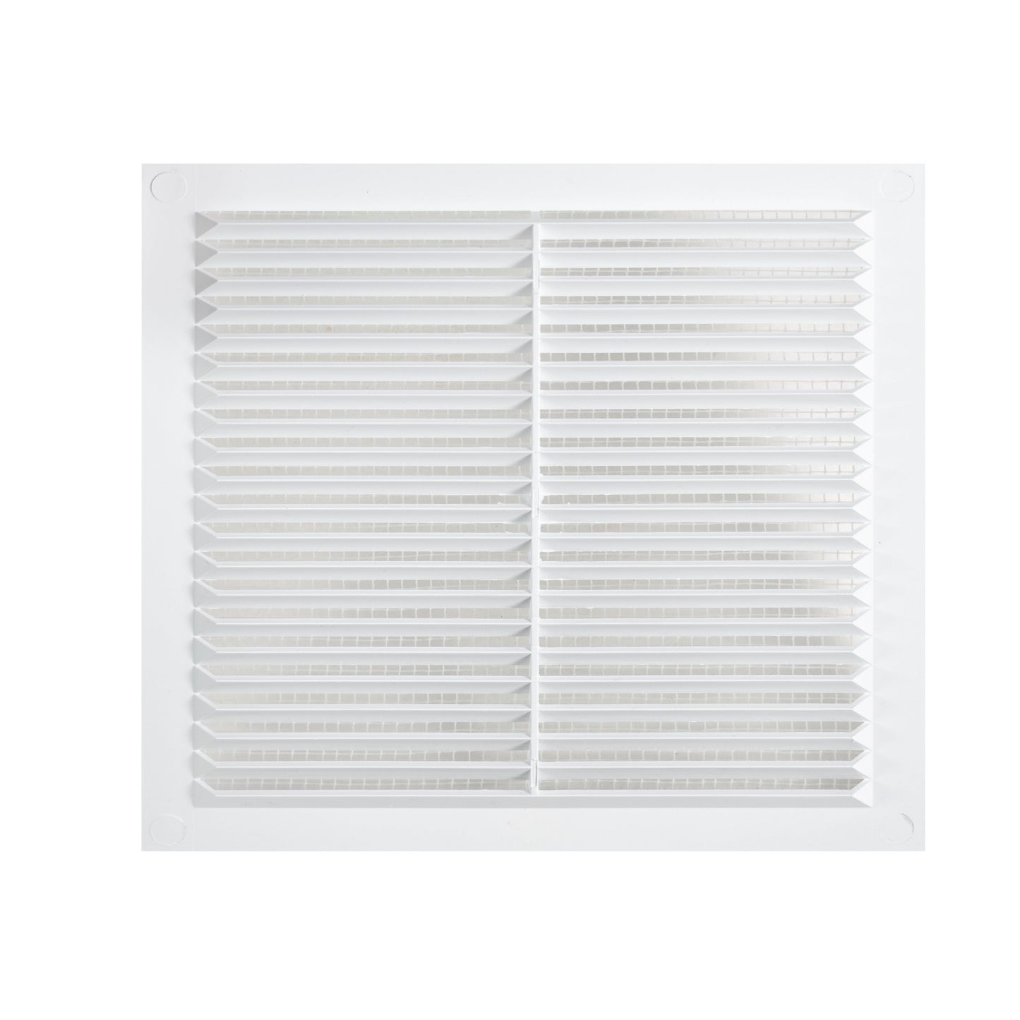 Louvre Vent D/235W 235mm X 235mm with Fly Screen for Home and Garden Use