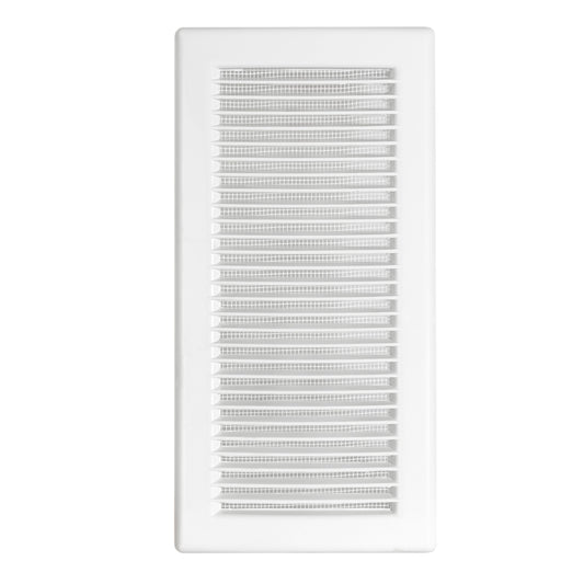 Louvre Vent White DL/90X240RW LUX With Fly Mesh for Home and Garden Use