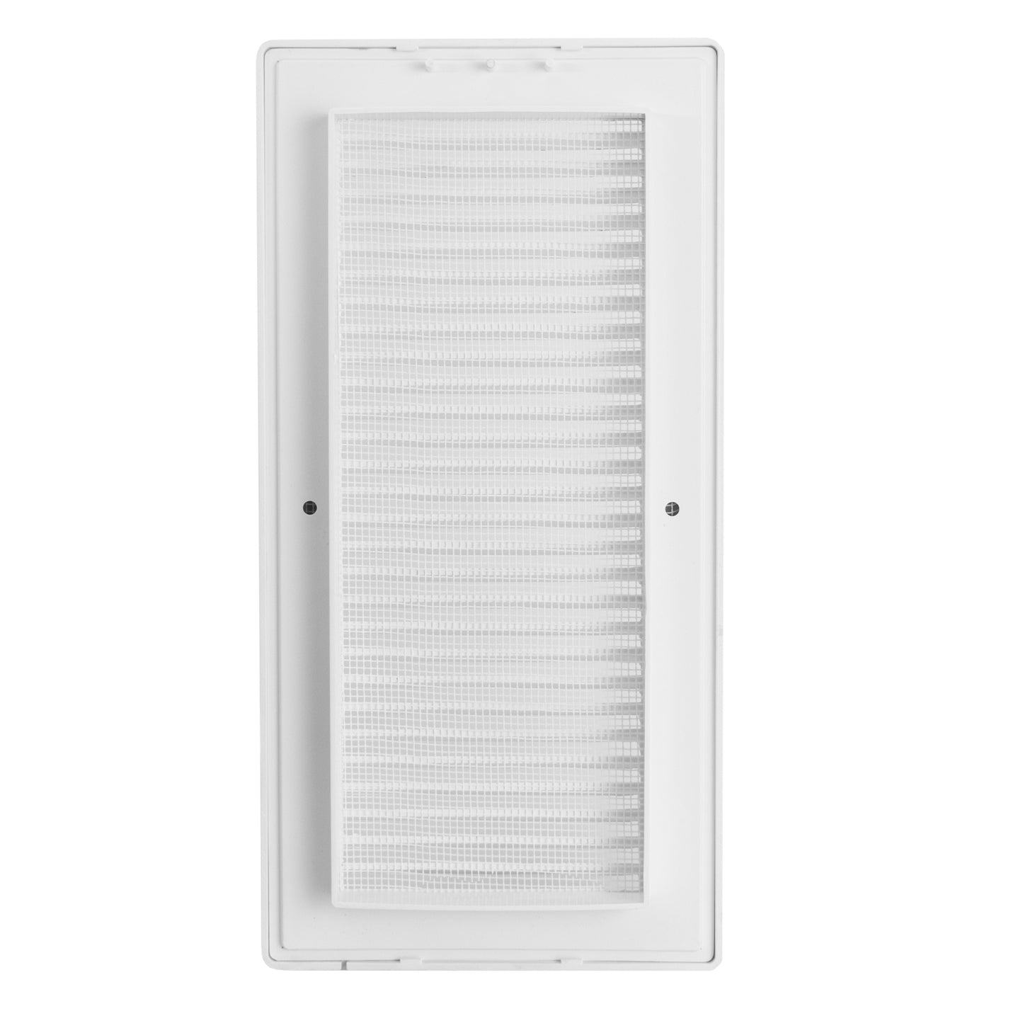 Louvre Vent White DL/90X240RW LUX With Fly Mesh for Home and Garden Use