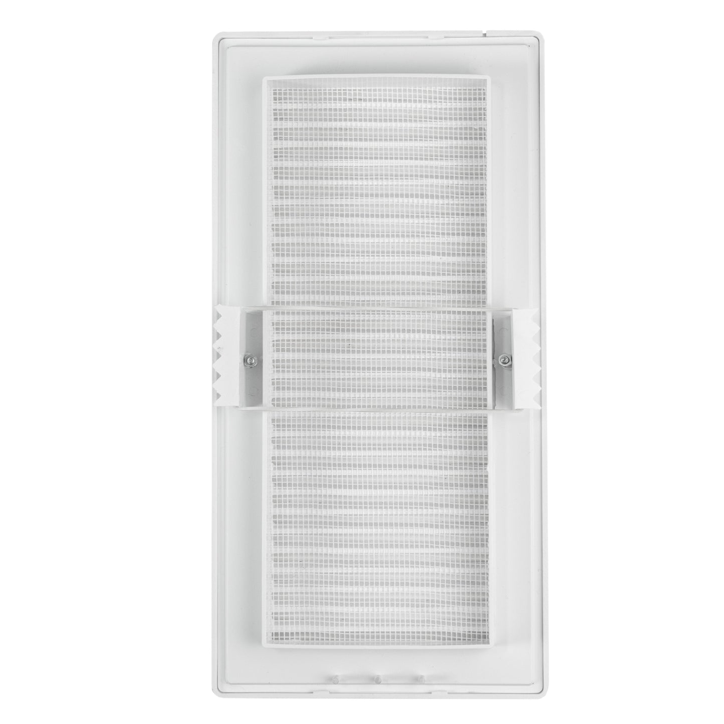 Louvre Vent White DL/90X240RW LUX With Fly Mesh for Home and Garden Use