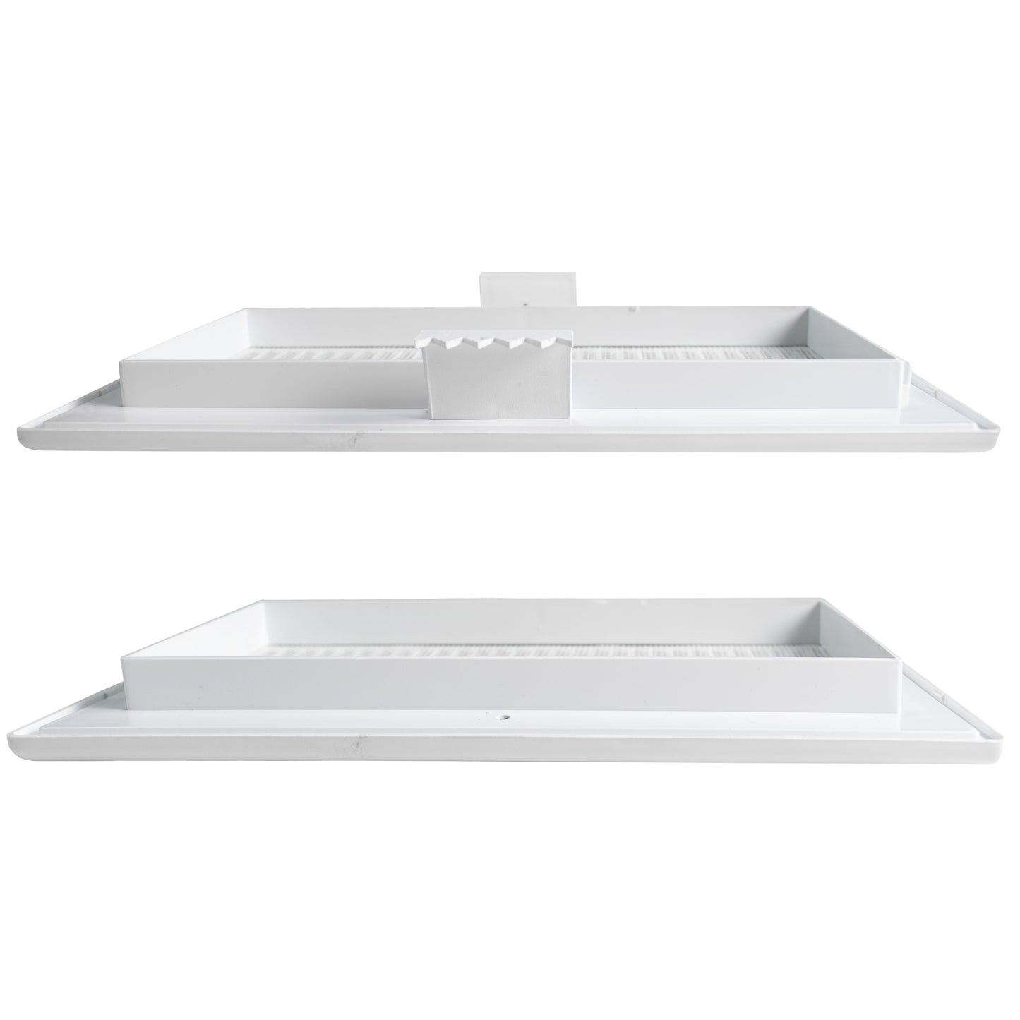 Louvre Vent White DL/90X240RW LUX With Fly Mesh for Home and Garden Use
