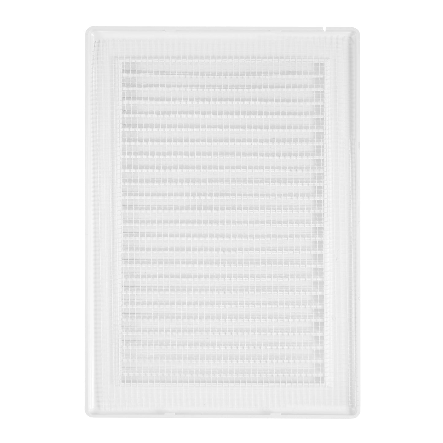 Louvre Vent White DL/140X210 RW LUX With Fly Mesh for Home and Garden Use
