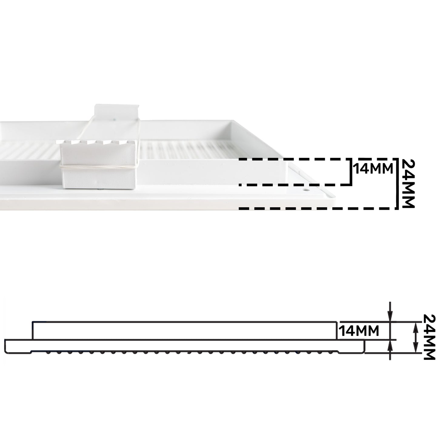 Louvre Vent White DL/140X210 RW LUX With Fly Mesh for Home and Garden Use