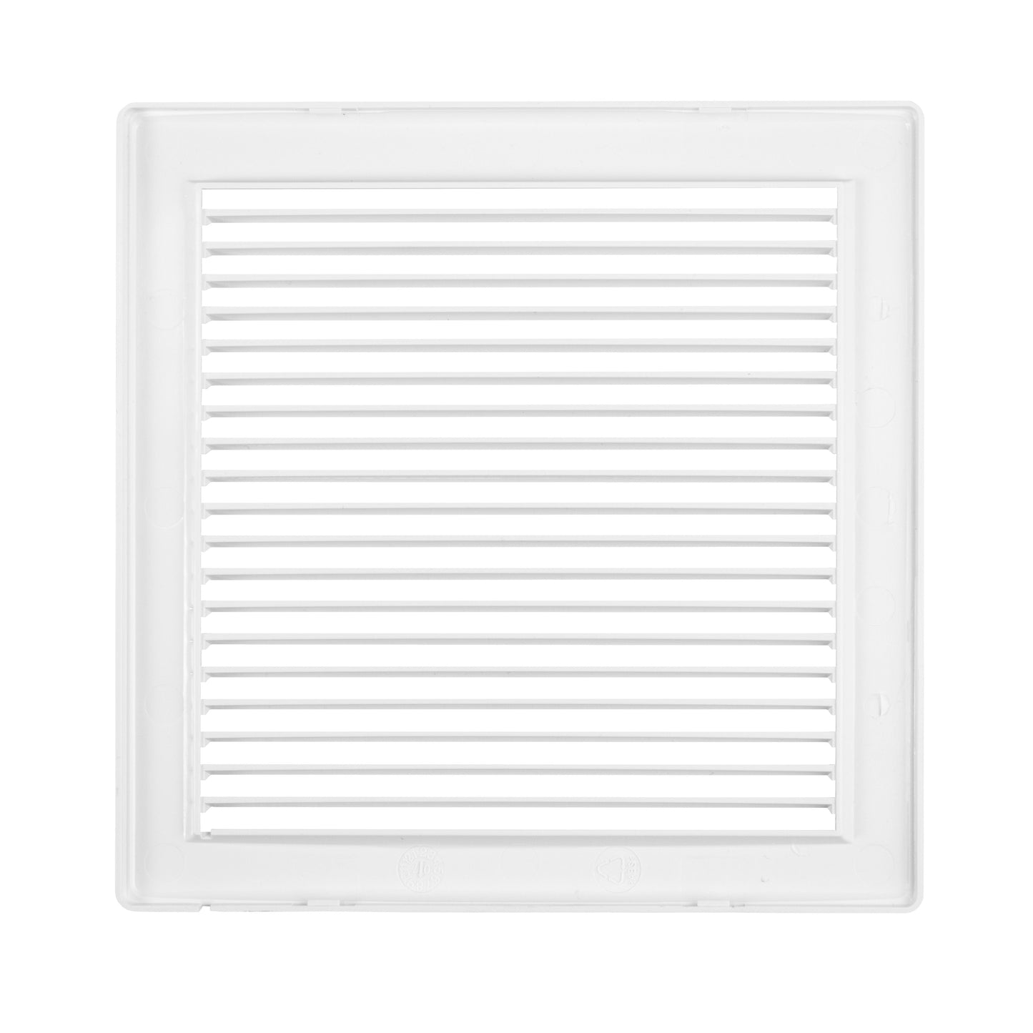AP Supplies Through Wall Ventilation Kit DL0163 Louvre Vent with Brown External Vent