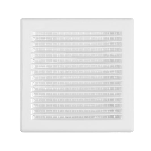 Louvre Vent White DL/135 RW LUX With Fly Mesh for Home and Garden Use