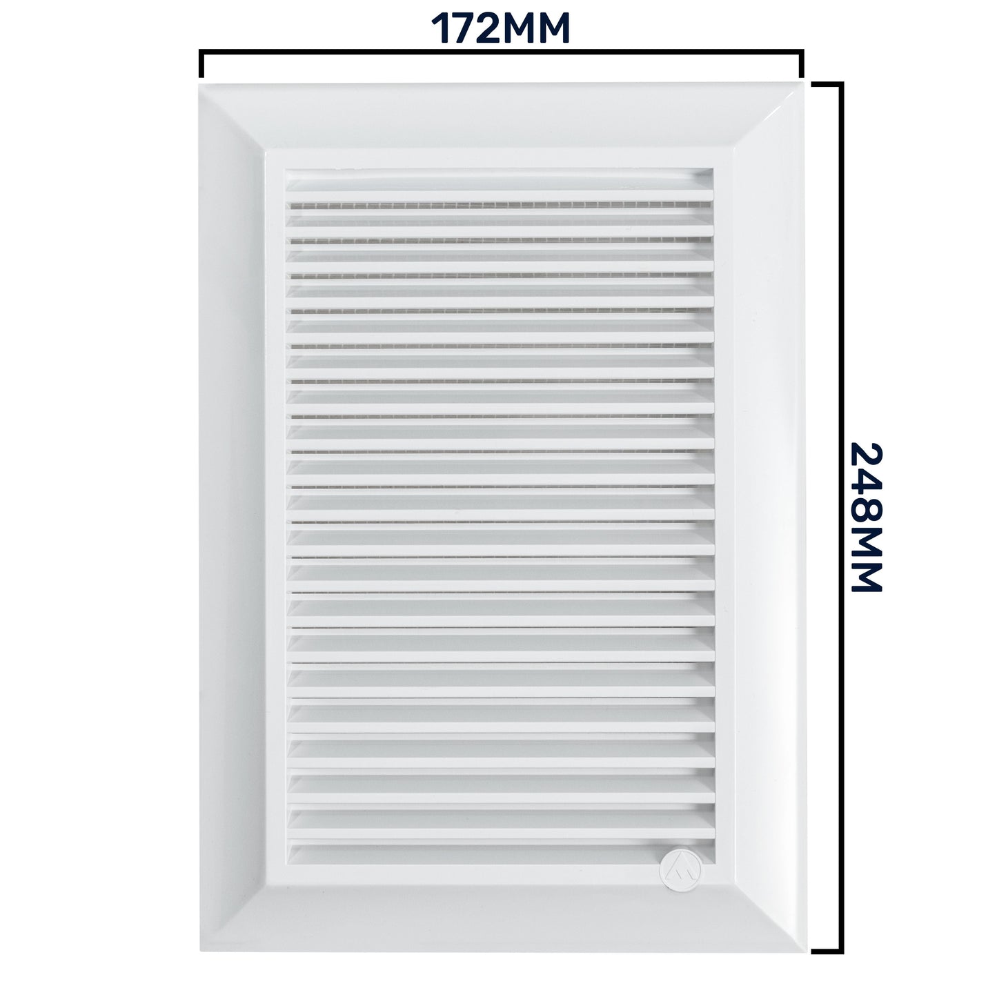 Louvre Vent Duo Smart 140/210 140mm X 210mm With Fly Mesh for DIY Tool Accessory
