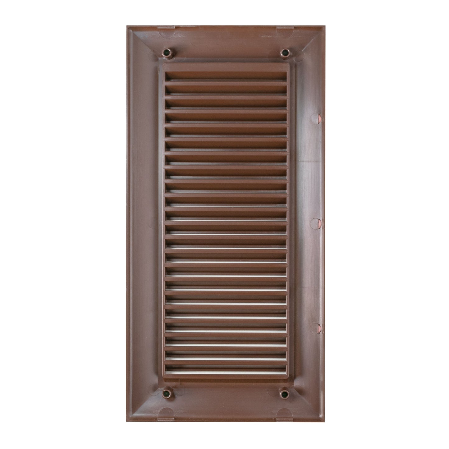 Louvre Vent Duo Smart 90/240 Brown 90mm x 240mm With Fly Mesh DIY Tool Accessory