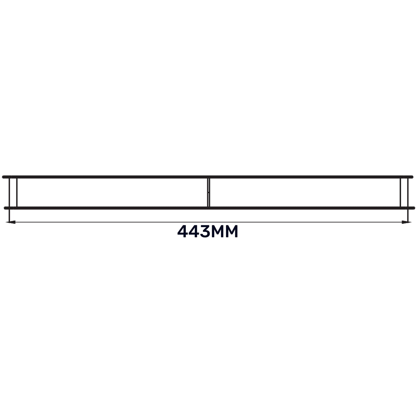 Door Louvre Vent KD 70mm-450mm DIY Tool Accessory Home and Garden Use