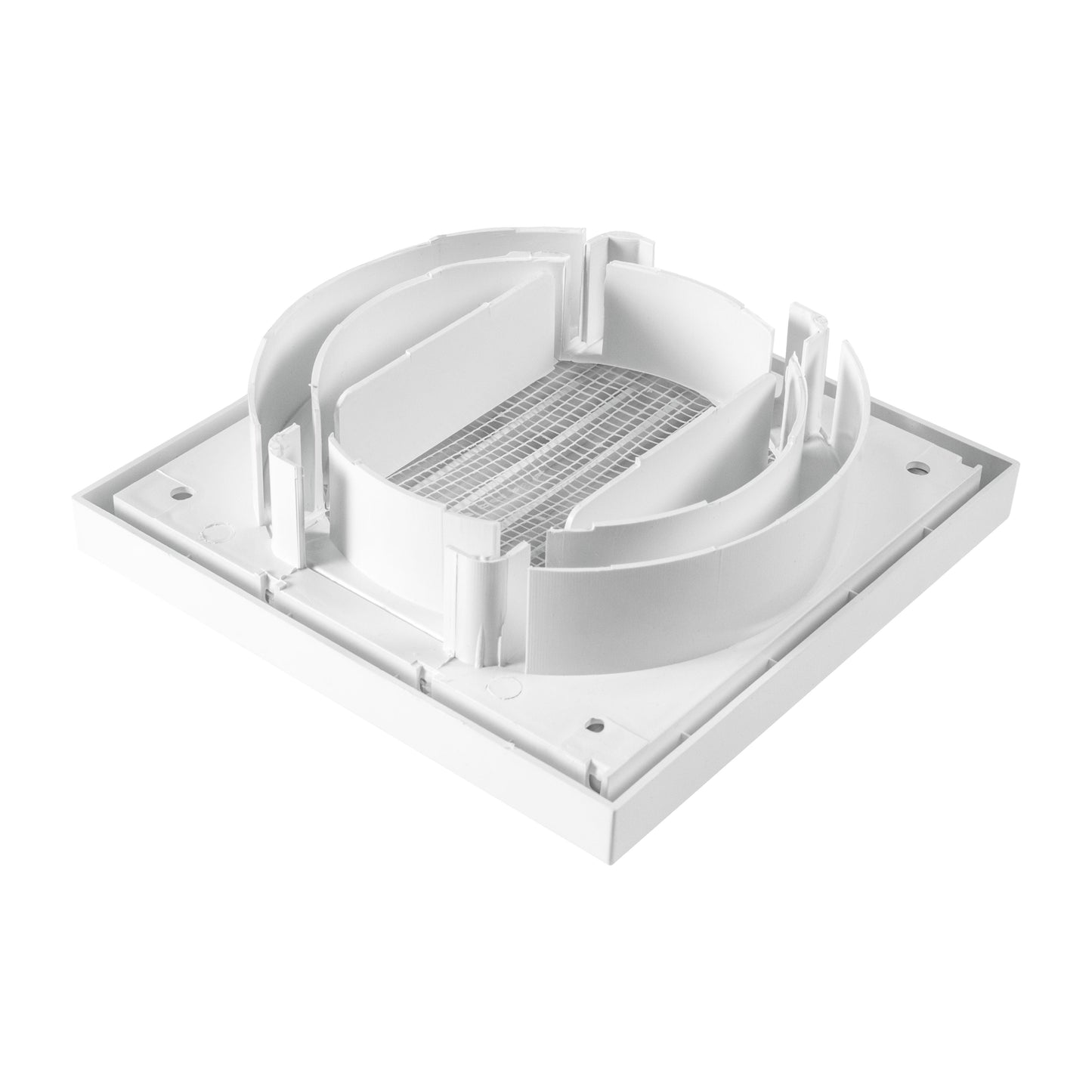 AP Supplies Through Wall Ventilation Kit Louvre Vent VC-KR0153 with Brown External Vent