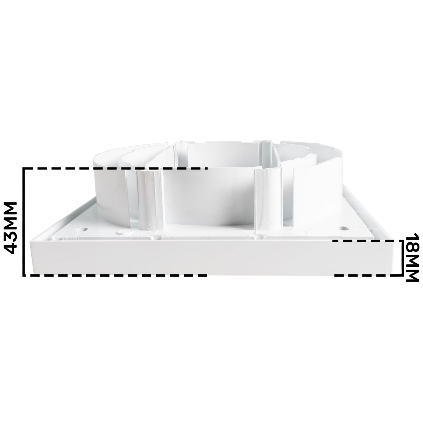 Louvre Vent KR100/125 Water Flow Control Home and Garden Use
