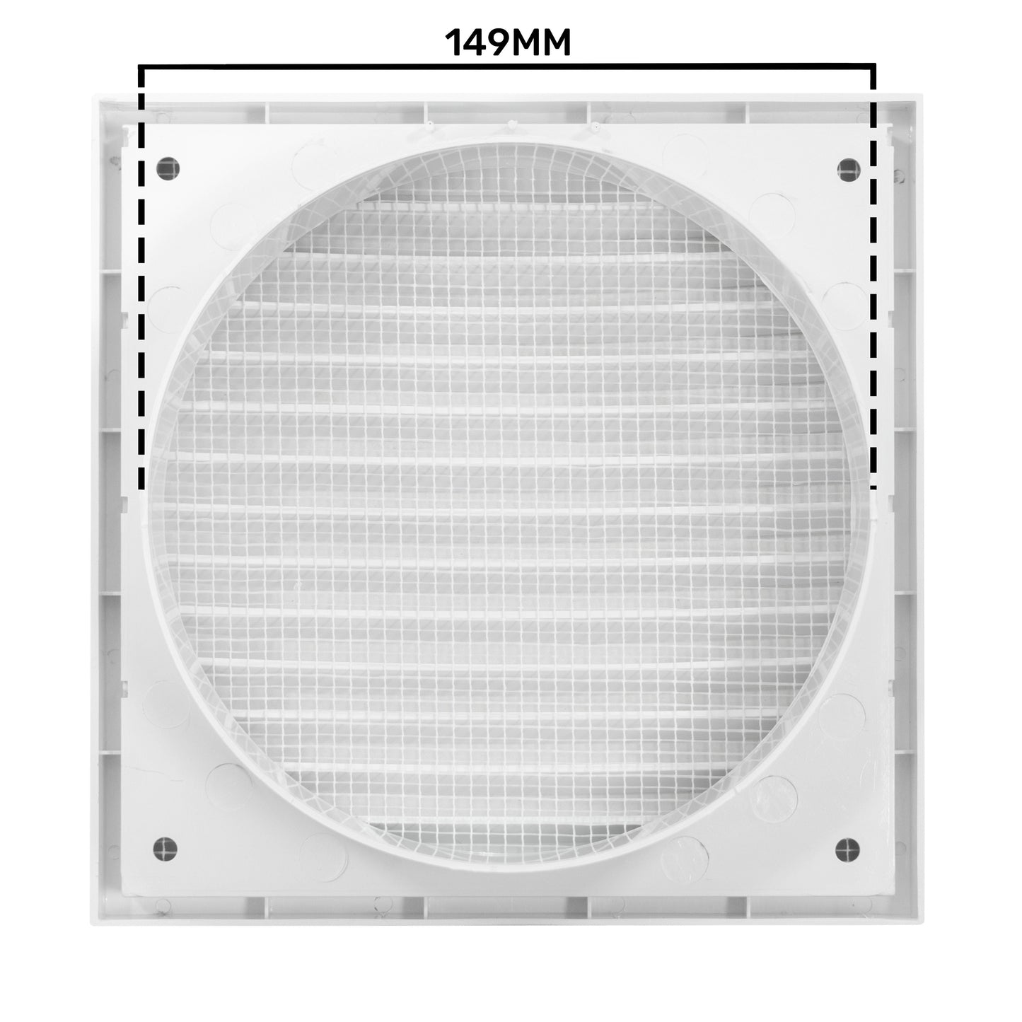 Louvre Vent KR150 DIY Tool Accessory Home and Garden Use