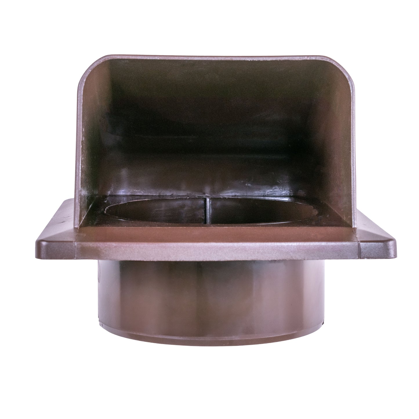 AP Supplies Through Wall Ventilation Kit Round Louvre Vent VC-KRO0184 with Brown External Vent