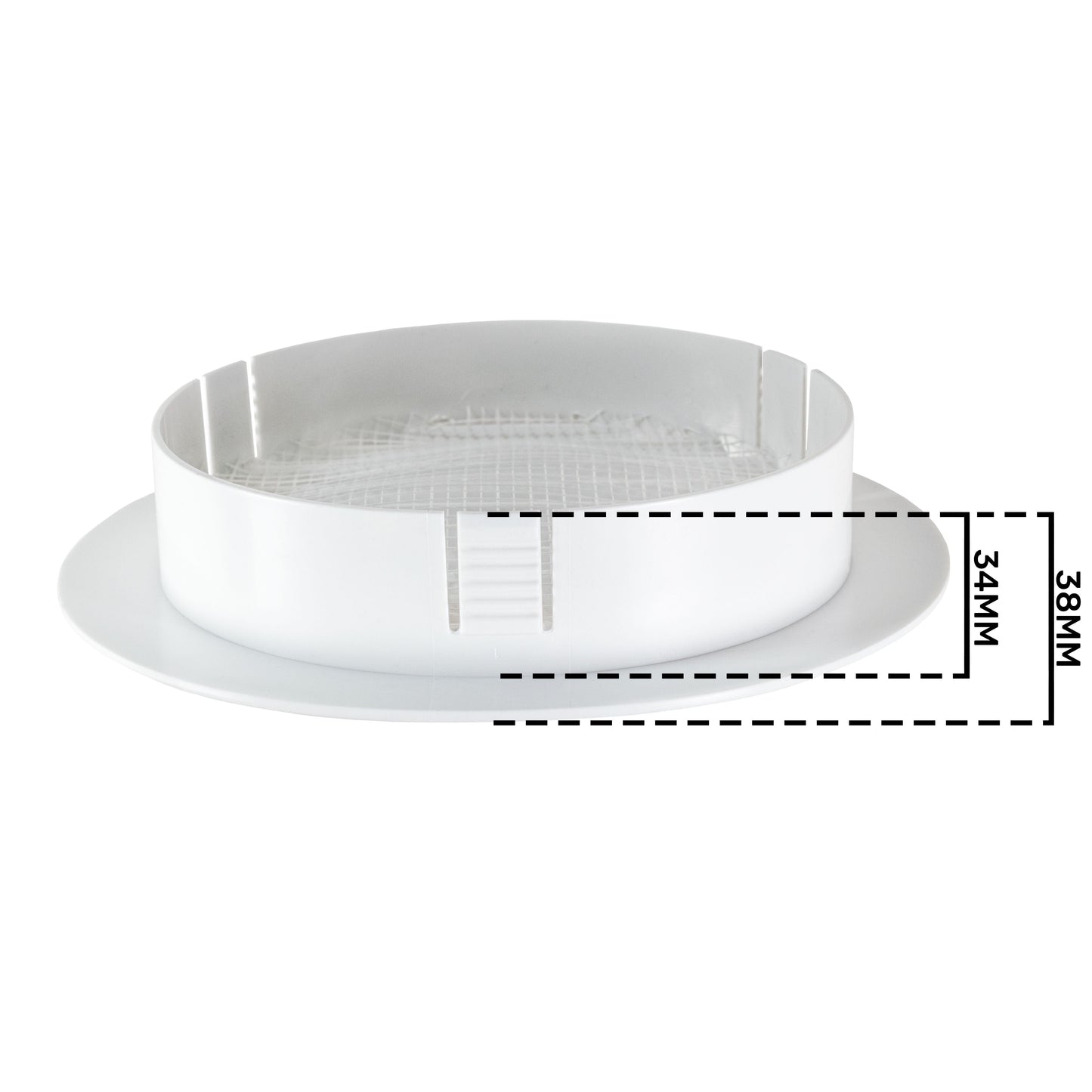 Louvre Vent KRO 150 With Fly Mesh DIY Tool Accessory Home and Garden Use