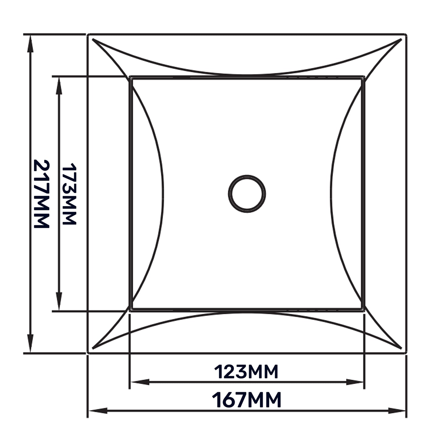 Access Panel Door PP, White 150mm x 200mm DIY Tool Accessory Home and Garden Use