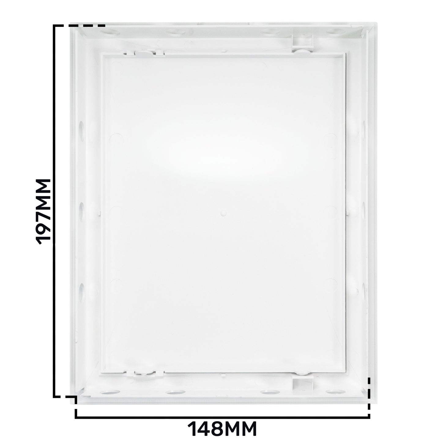 Access Panel Door PP, White 150mm x 200mm DIY Tool Accessory Home and Garden Use