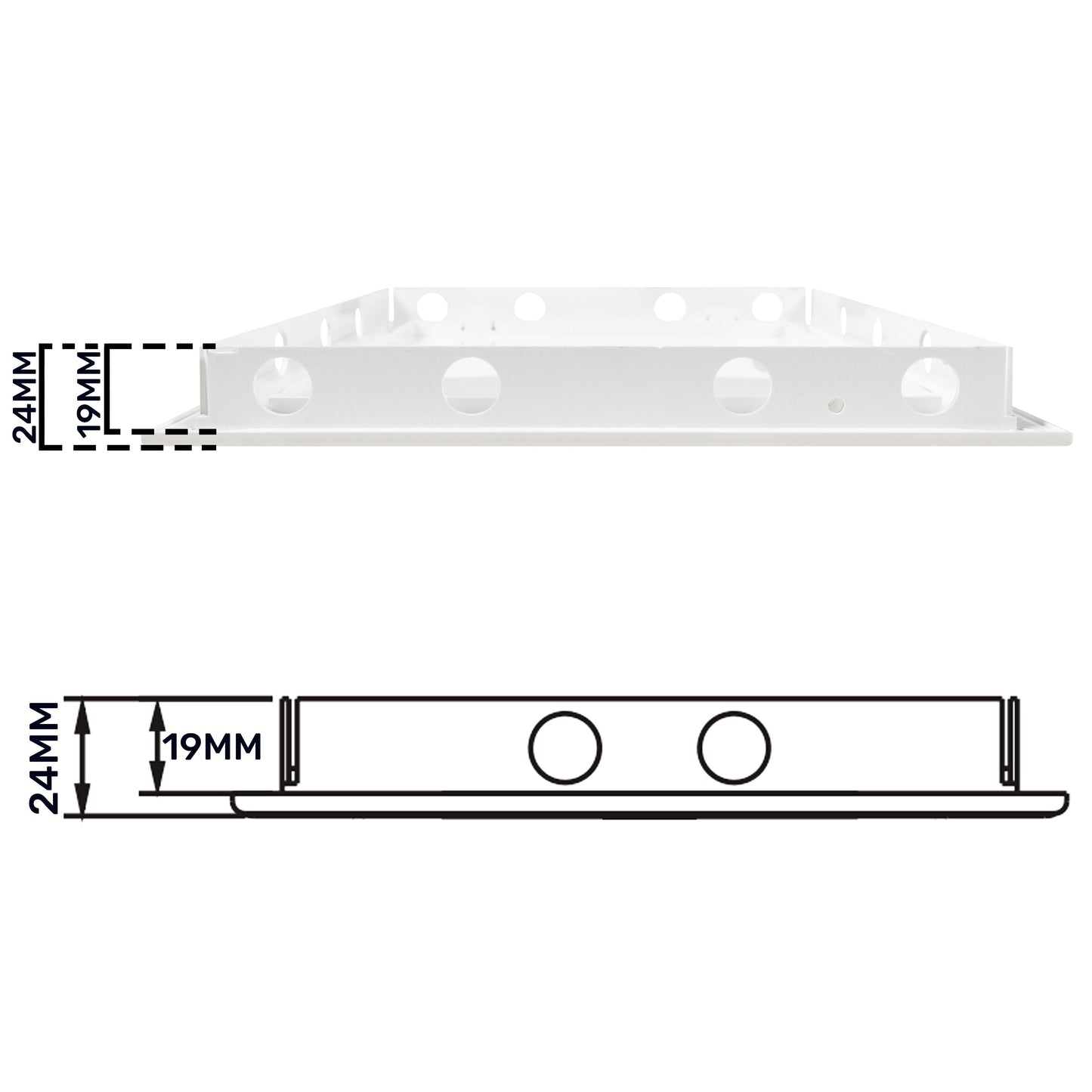Access Panel Door PP, White 200mm x 250mm DIY Tool Accessory Home and Garden Use