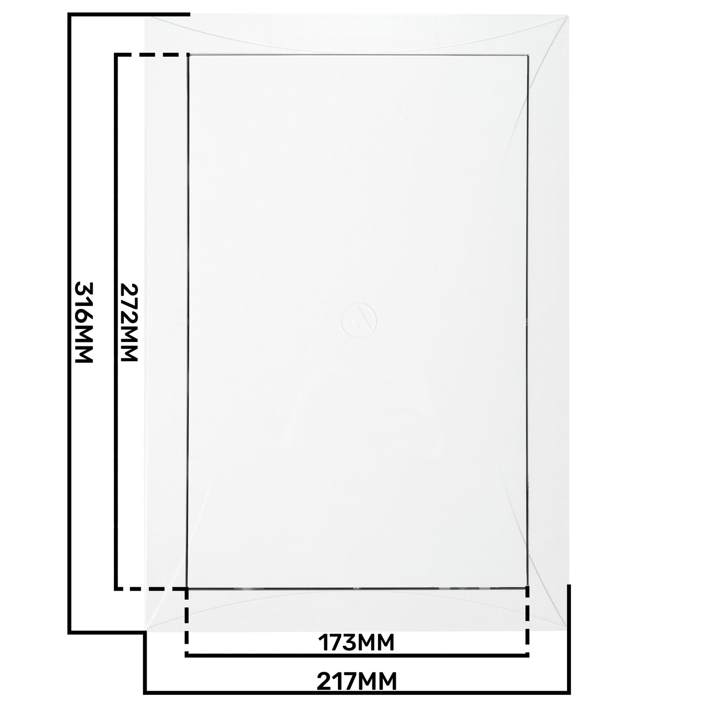 Access Panel Door PP, White 200mm x 300mm DIY Tool Accessory Home and Garden Use