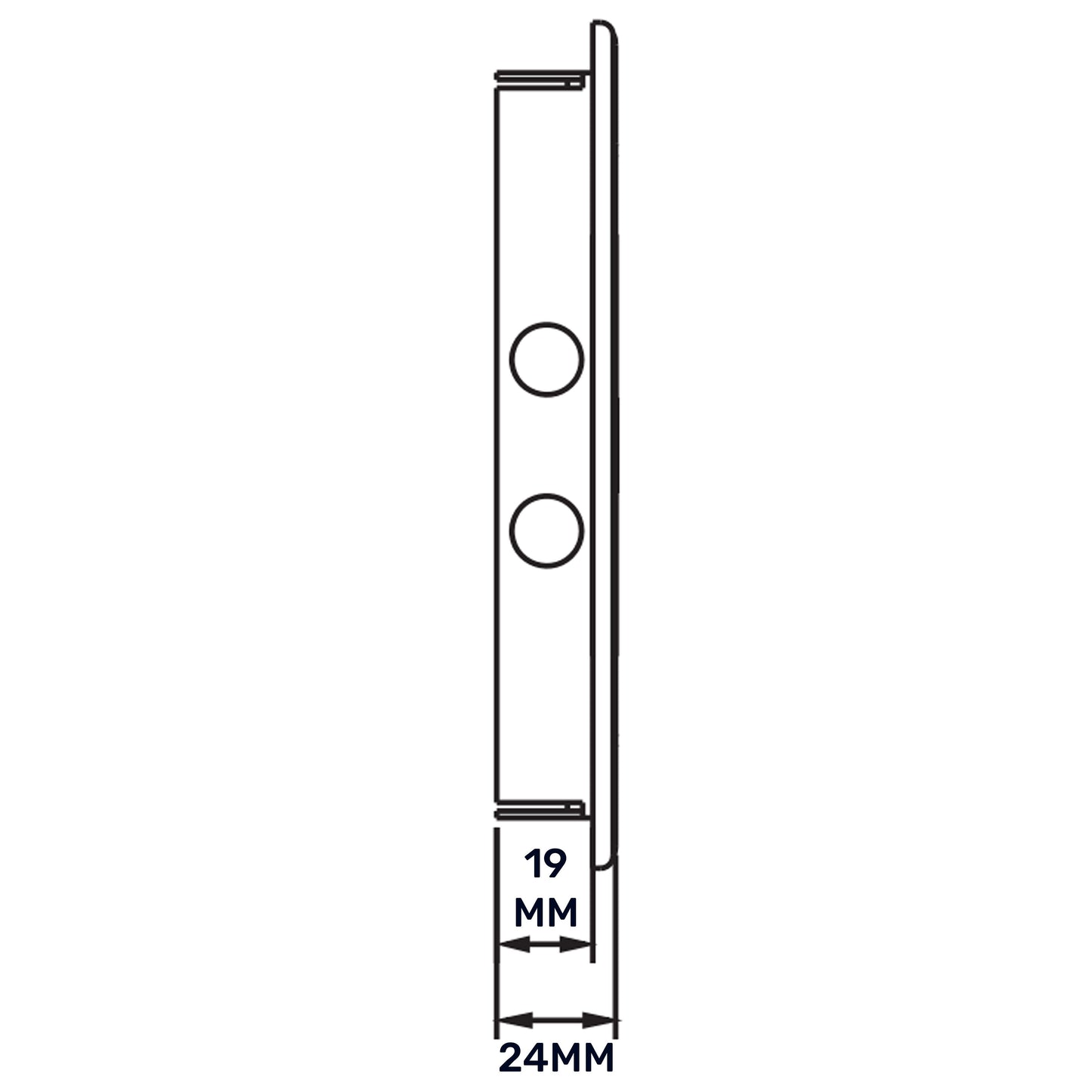 Access Panel Door PP, White 300mm x 400mm DIY Tool Accessory Home and Garden Use