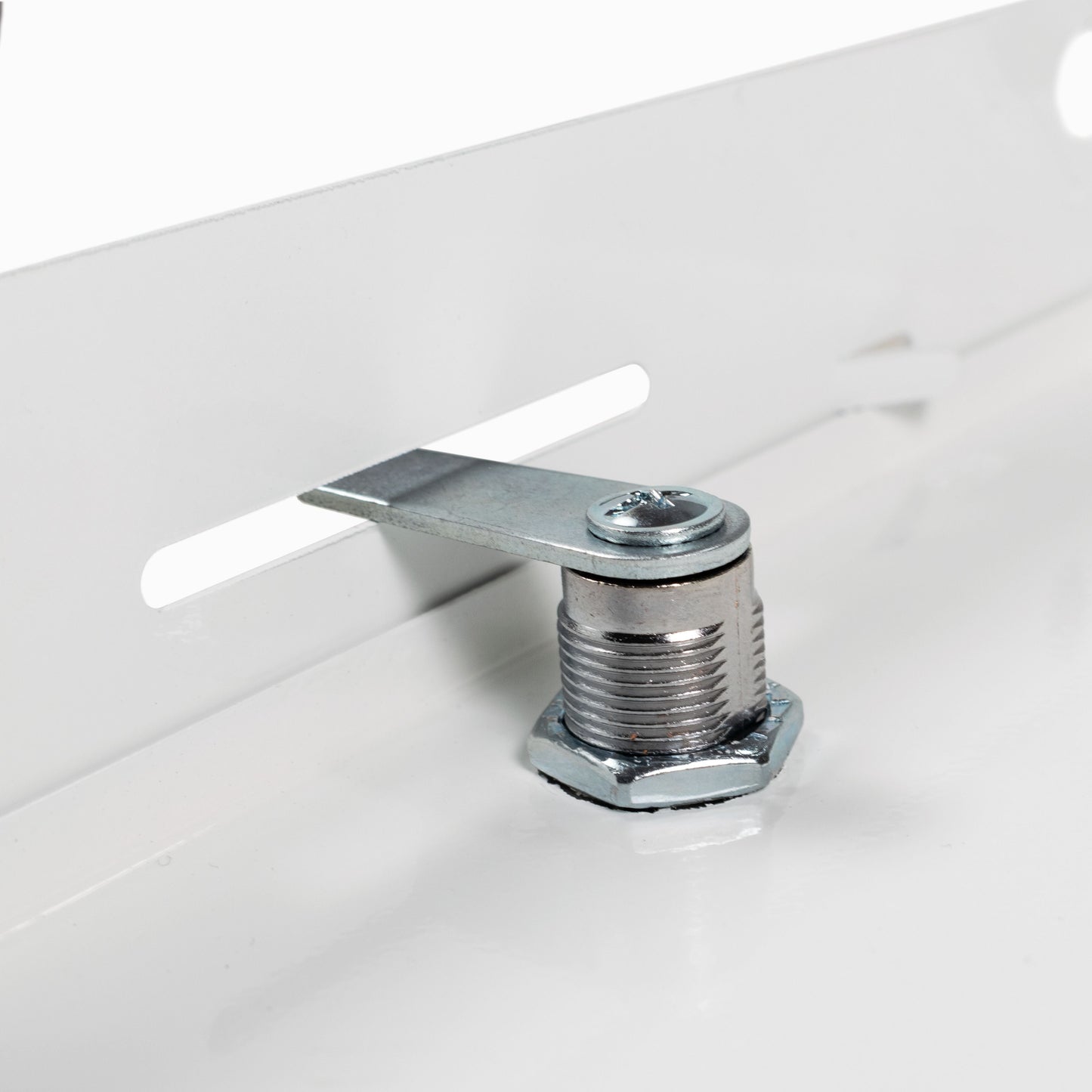 Access Panel Door Metal With Lock, White 150mm x 200mm for Home and Garden Use