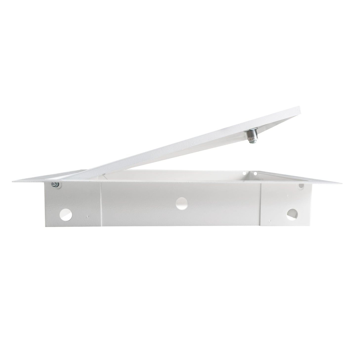 Access Panel Door Metal With Lock, White 200mm x 250mm for Home and Garden Use