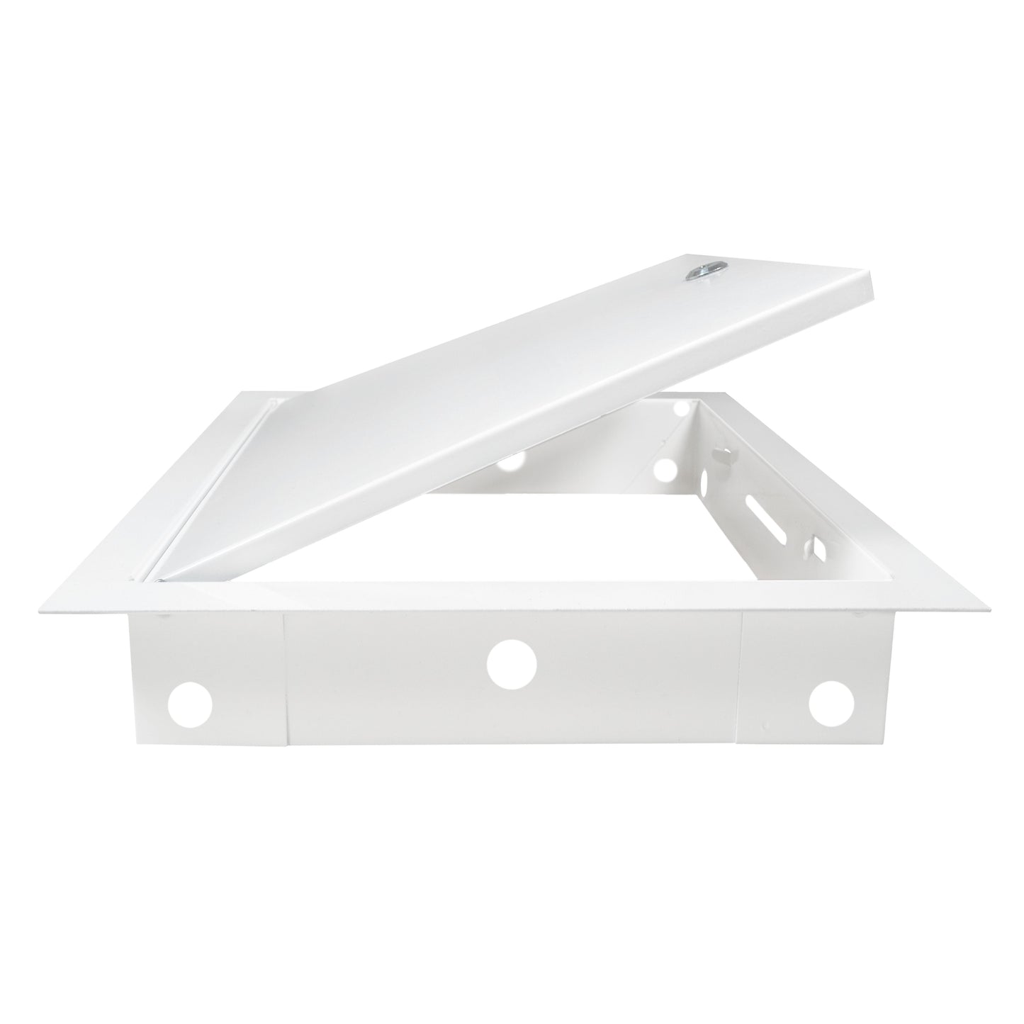 Access Panel Door Metal With Lock, White 200mm x 300mm for Home and Garden Use