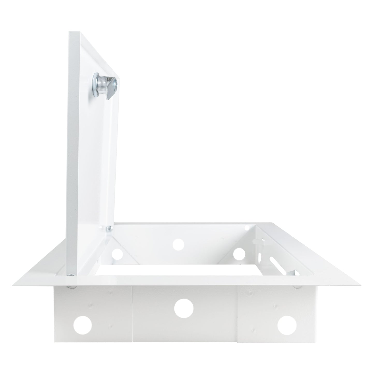 Access Panel Door Metal With Lock, White 200mm x 300mm for Home and Garden Use