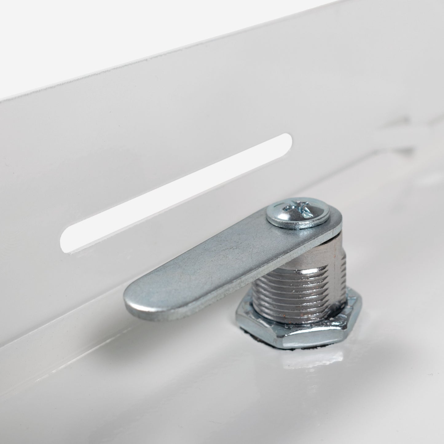 Access Panel Door Metal With Lock, White 200mm x 200mm for Home and Garden Use