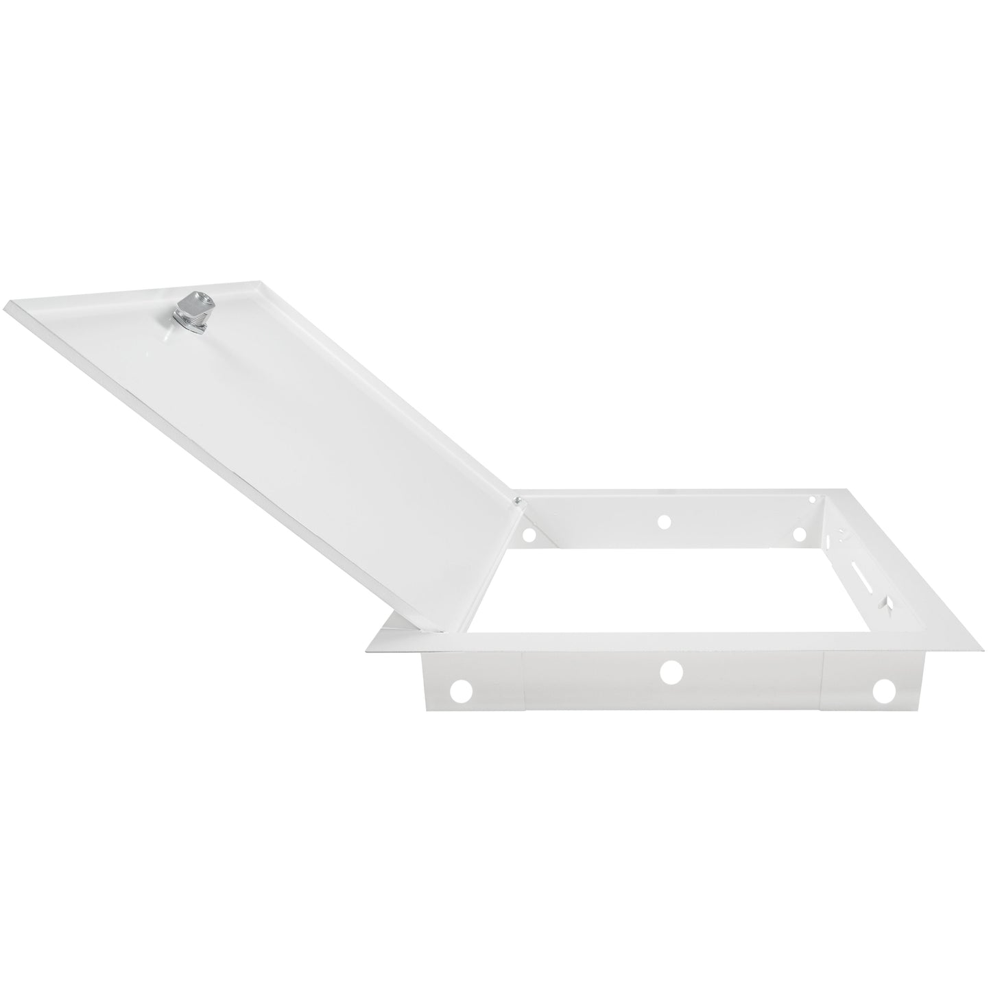 Access Panel Door Metal With Lock, White 300mm x 300mm for Home and Garden Use