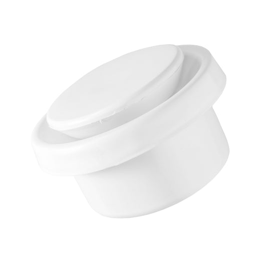White ABS Extract Ceiling Valve 100mm Water Flow Control Home and Garden Use