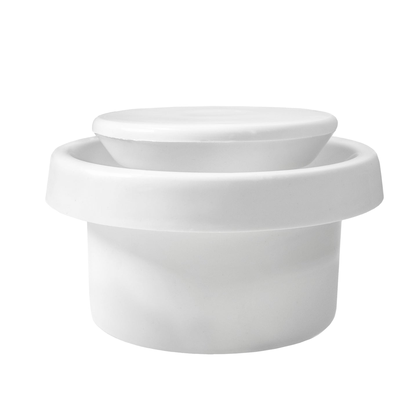 White ABS Extract Ceiling Valve 125mm Water Flow Control Home and Garden Use