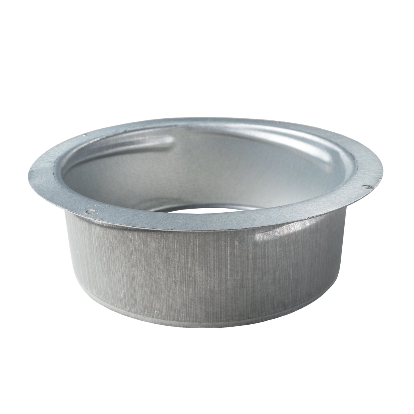 White Metal Extract Ceiling Valve 125mm - Anemostat EV for Home and Garden Use