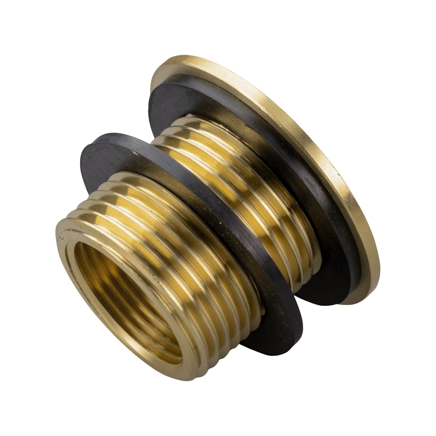AP Supplies Water Butt Brass Kit 3/4" with Lever Tap Hose Barb and Lever Lock and Drill Bit