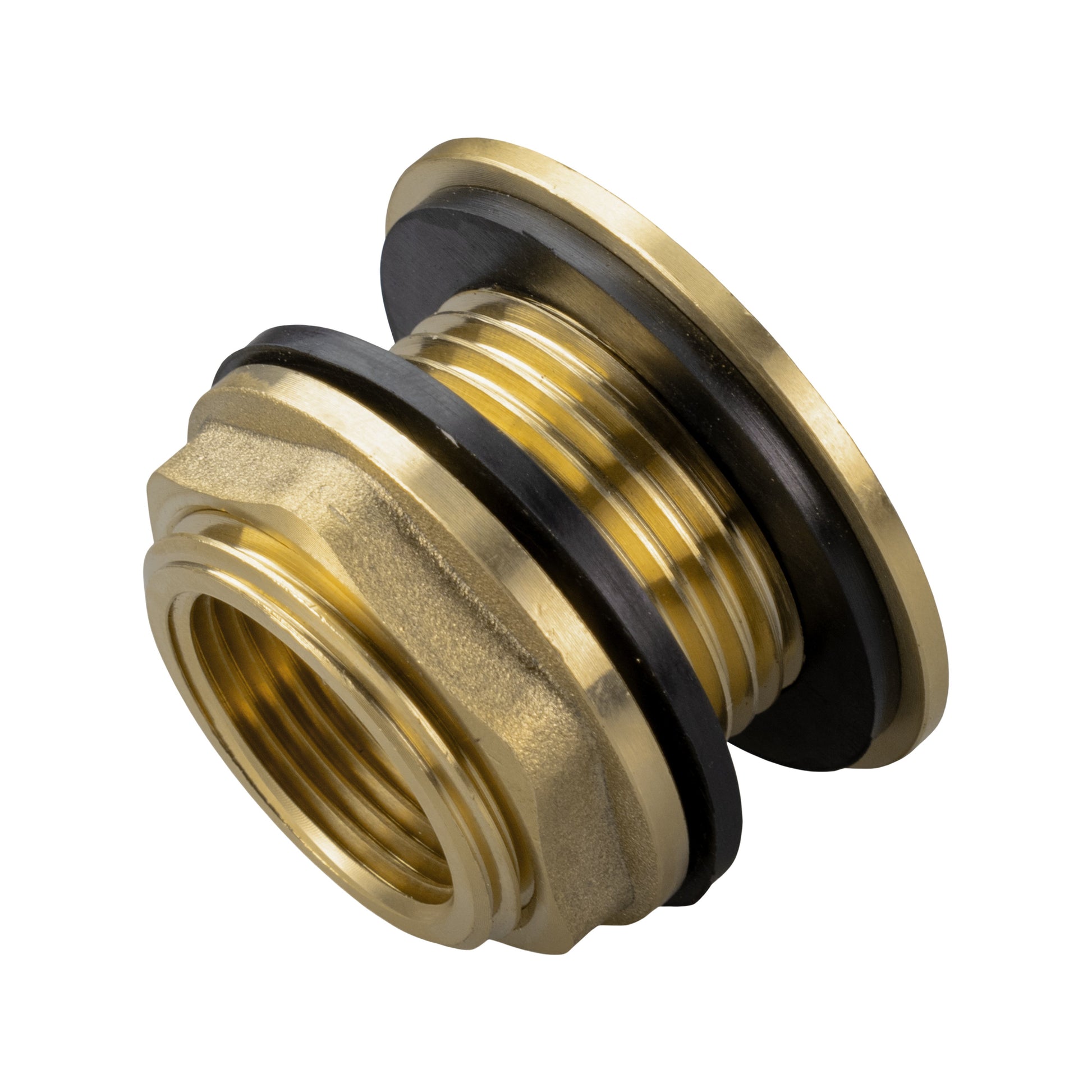 AP Supplies Water Butt Brass Kit 3/4" with Lever Tap Hose Barb and Lever Lock and Drill Bit